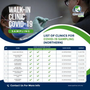 FB List of Clinics for Covid19 Sampling Northern